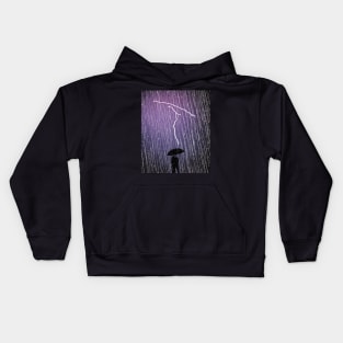 Purple Rain Kids Hoodie